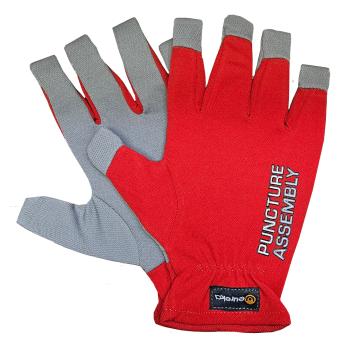 EUREKA Schnitt und Stichschutzhandschuhe Puncture Assambly, Rot